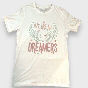 NEW White Woman's Graphic Tee